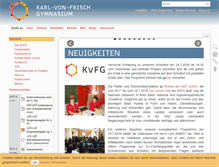 Tablet Screenshot of kvfg.de
